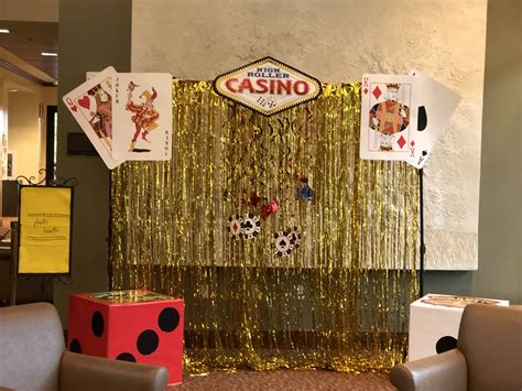 casino theme photo booth